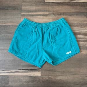 Vintage 80s Stubbies Mens' Teal Corduroy Short Shorts - 3.5" Inseam - Size 38